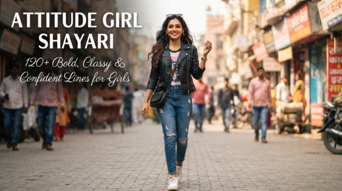 attitude girl shayari