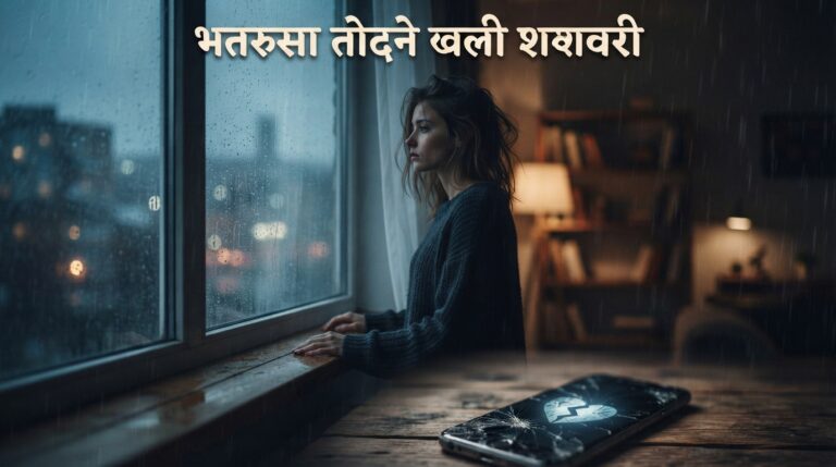 bharosa todne wali shayari