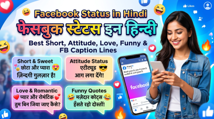 facebook status in hindi