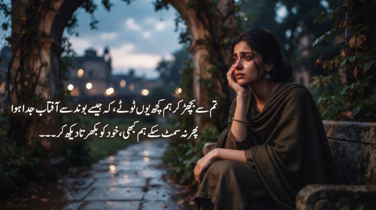 sad shayari 2 line heart touching