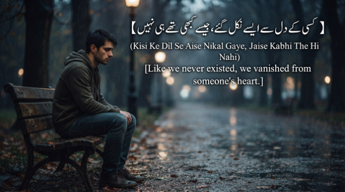 sad shayari life 2 line