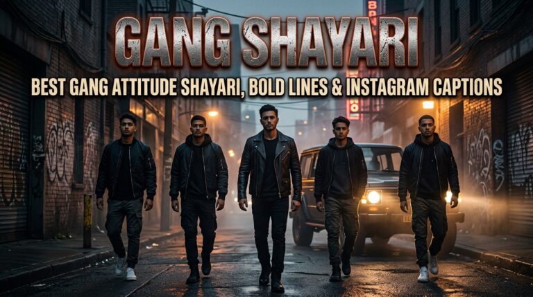 gang shayari