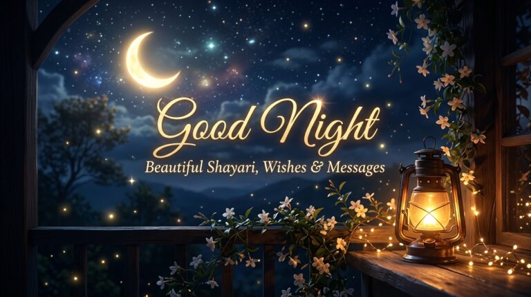 good night image shayari
