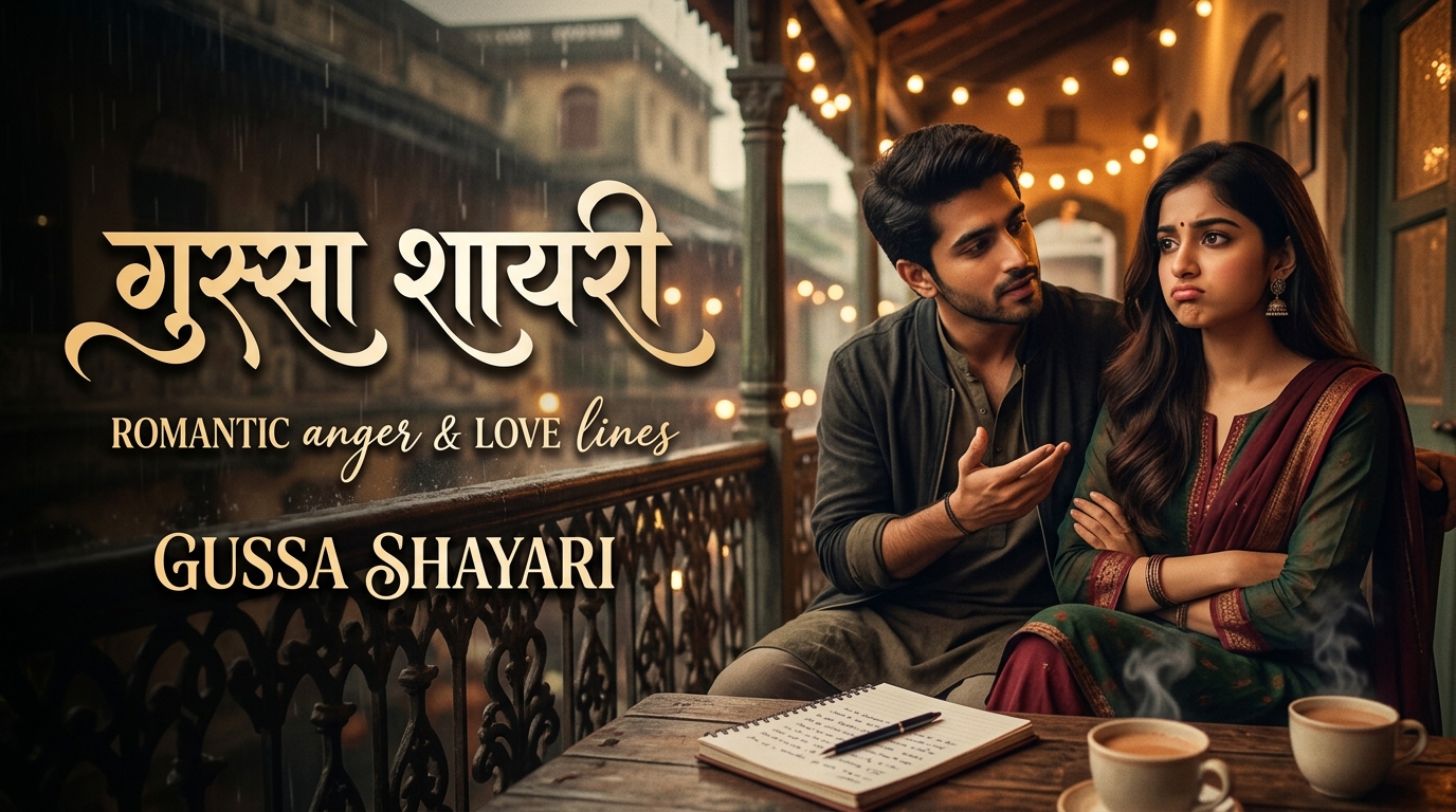 gussa shayari in hindi