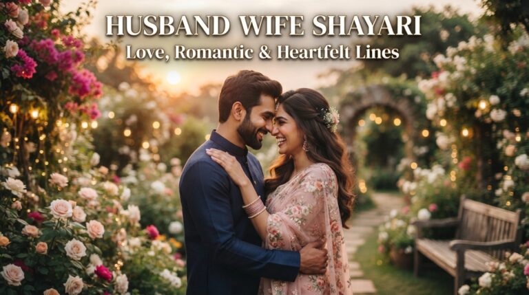 husband wife shayari