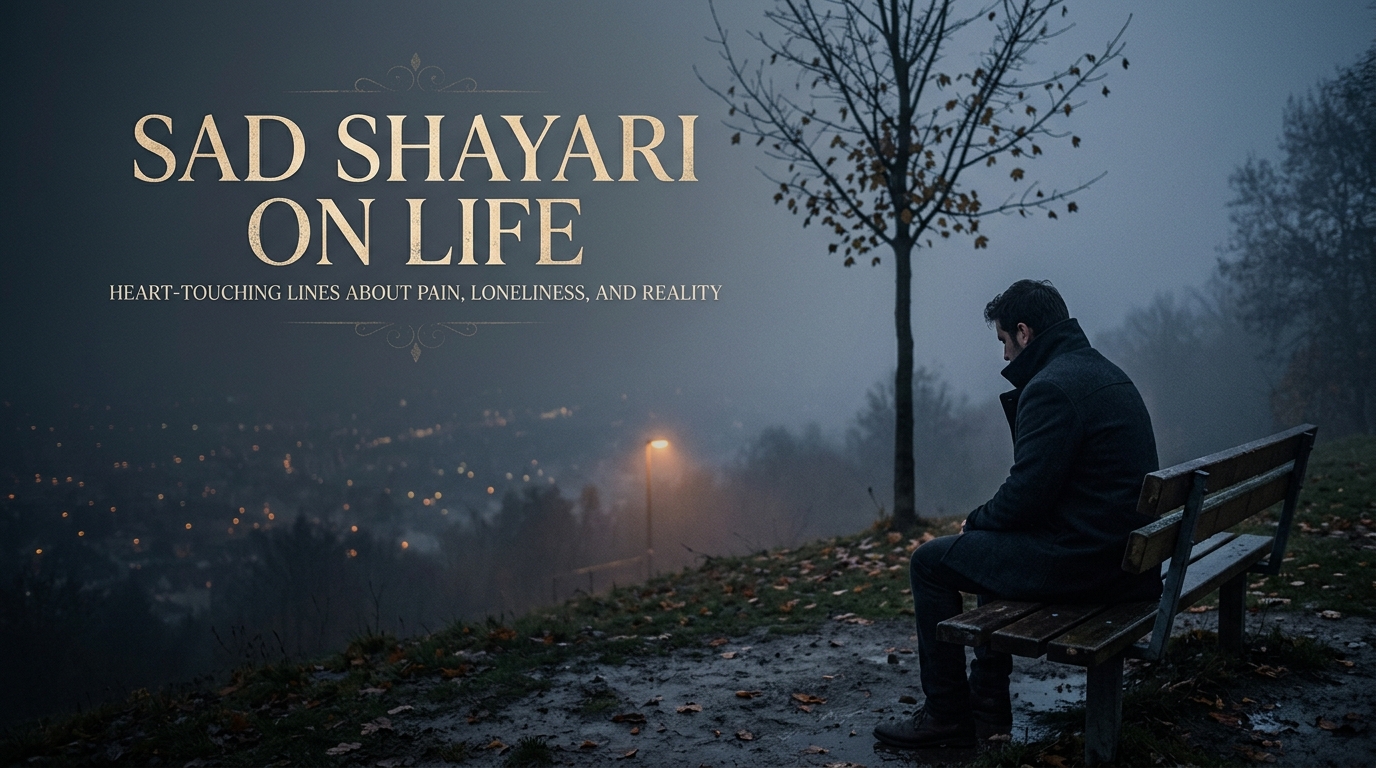 sad shayari on life